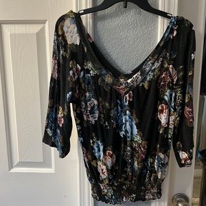 American Rag Floral Top - Medium